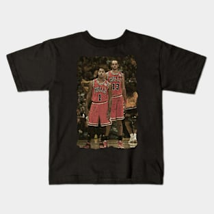 Derrick rose and joakim Noah Kids T-Shirt